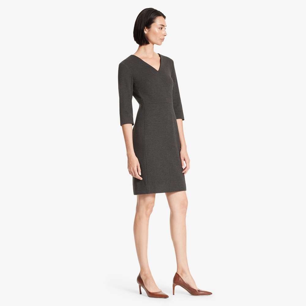 MM LaFleur NWT The Mona Dress in Texture Ponte - Picture 10 of 11